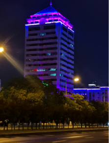 威(wei)海衞生大廈(sha)亱景亮化